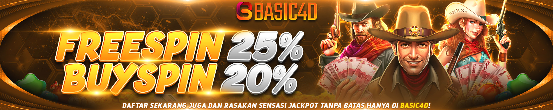 EVENT FREE SPIN & BUY FREE SPIN BASIC4D
