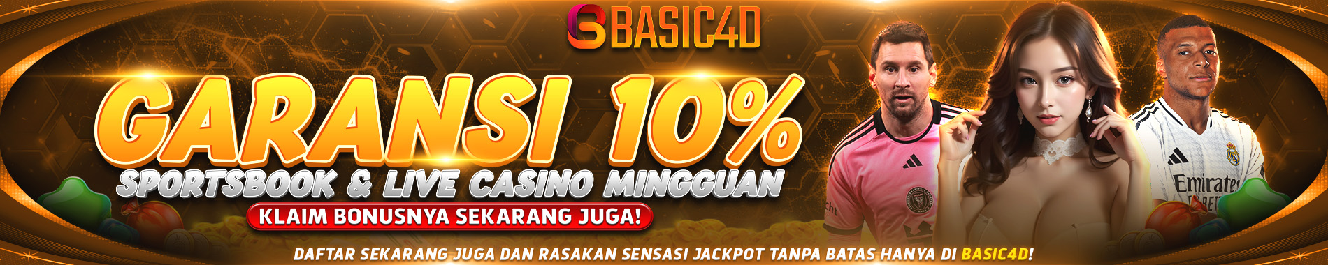 BONUS CASHBACK 10%